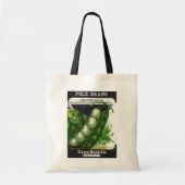  zeeppaketiket Kunst, blikbalbonen Tote Bag (Voorkant)