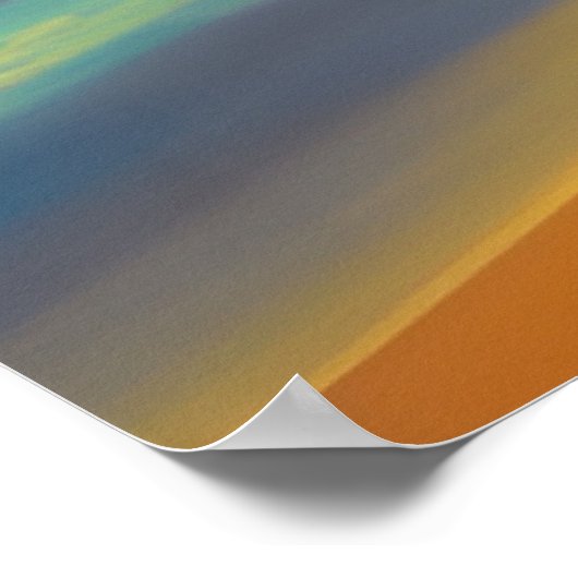 Zeeppalmen van de keizersnede poster (Hoek)