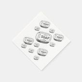 Zeeppapier servet (Hoek)