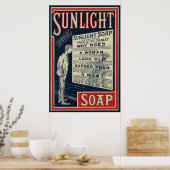 zeepreclame poster (Keuken)