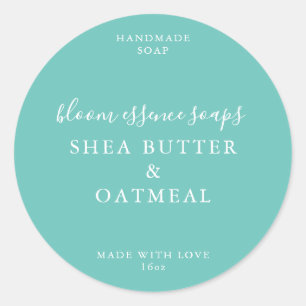 Zeepschroeven Ronde Sticker