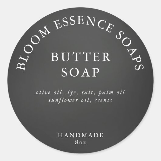 Zeepschroeven Ronde Sticker (Voorkant)