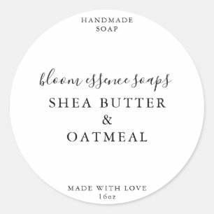 Zeepschroeven Ronde Sticker