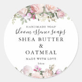 Zeepschroeven Ronde Sticker (Voorkant)