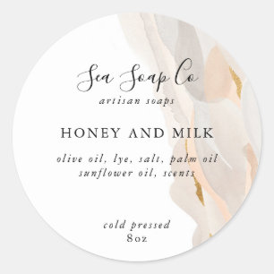 Zeepschroeven Ronde Sticker