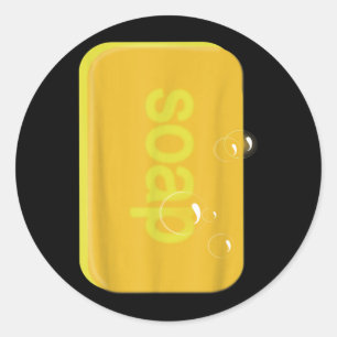 Zeepstaaf Laatste Minuut Grappige Halloween Kostuu Ronde Sticker