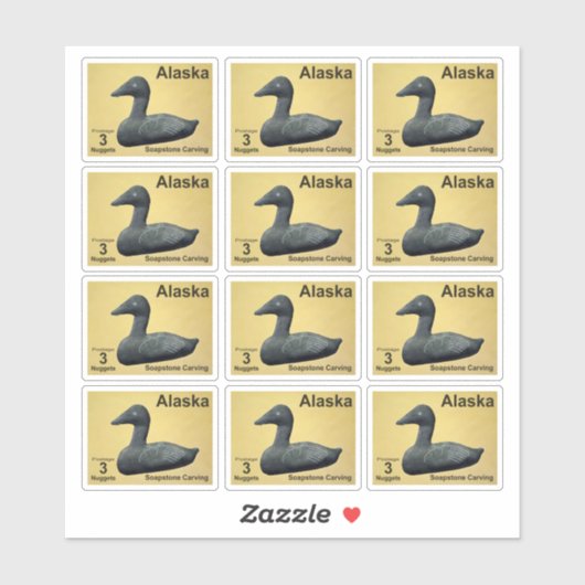 Zeepsteen Eider Sticker (Vel)