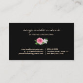 Zeepventilator zwarte spargel visitekaartje (Achterkant)