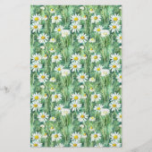 Zeepverpakking Papier waterverf kamillebloemen Flyer (Voorkant)