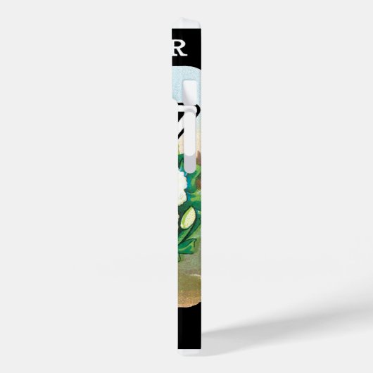 zeepverpakkingslabel kunst, bloemkool Veggies Case-Mate iPhone Case (Achterkant / Links)