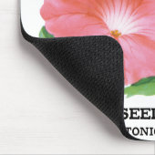  zeepverpakkingslabel kunst, petunia Flowers Muismat (Hoek)