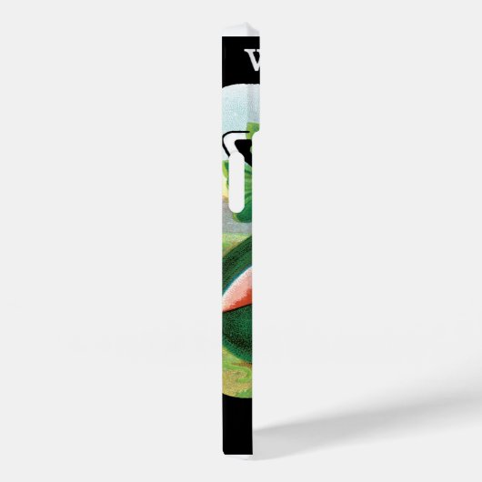  zeepverpakkingslabel kunst, watermeloenen fruit Case-Mate iPhone case (Achterkant / Rechts)