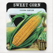  zeepverpakkingslabel kunst, zoete gele corn muismat (Voorkant)