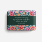 Zeepverpakkingspapier - boho bloemenprint flyer