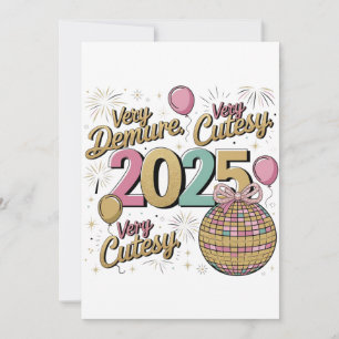 "Zeer 2025 Vibes" Feestdagenkaart