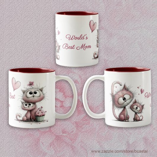 Zeer Aardige Katten Illustraties Mok