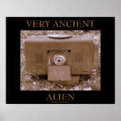 ZEER ANCIENT ALIEN POSTER (Voorkant)