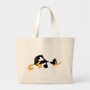 Zeer angstige DAFFY DUCK™ Grote Tote Bag