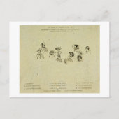 Zeer belangrijk Bord voor Portret van de Koninklij Briefkaart (Voorkant)