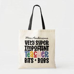 Zeer belangrijk geschenk voor moderne typografie v tote bag