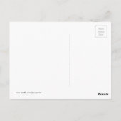 Zeer belangrijke prinses - papierwinkel briefkaart (Achterkant)