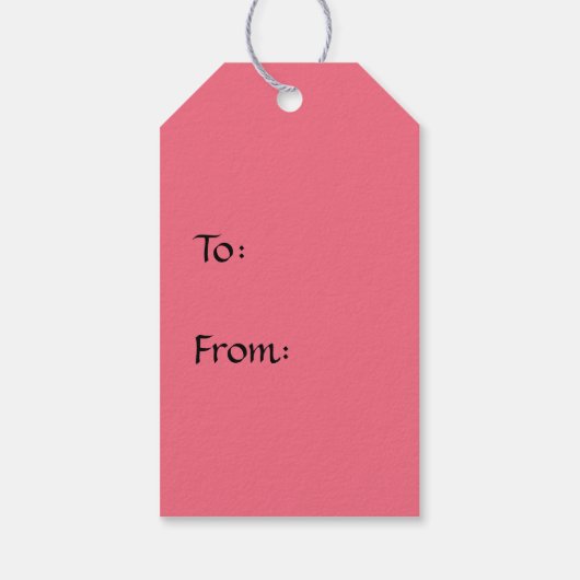 Zeer Berry Cadeaulabel (Achterkant)