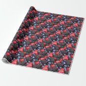 Zeer Berry Cadeaupapier (Uitgerold)