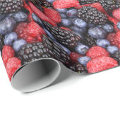 Zeer Berry Cadeaupapier (Rol Hoek)