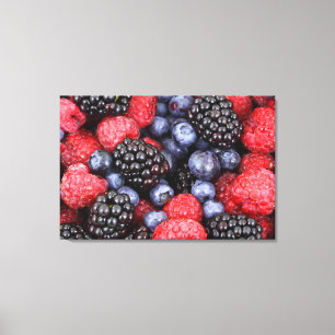 Zeer Berry Canvas Afdruk
