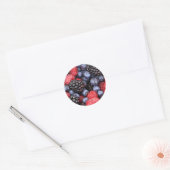 Zeer Berry Ronde Sticker (Envelop)