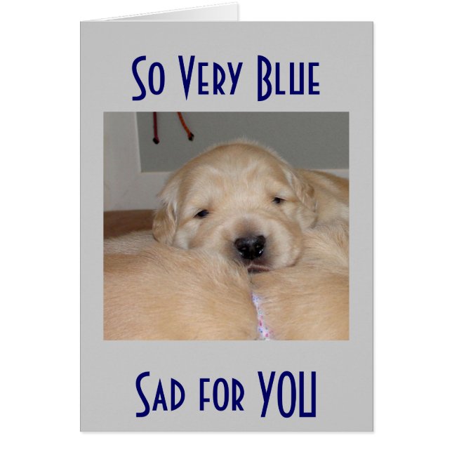 ZEER BLAUW/SAD VOOR U-WELL WISHEN (Voorkant)