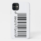 Zeer bondige streepjescode Case-Mate iPhone case (Achterkant)