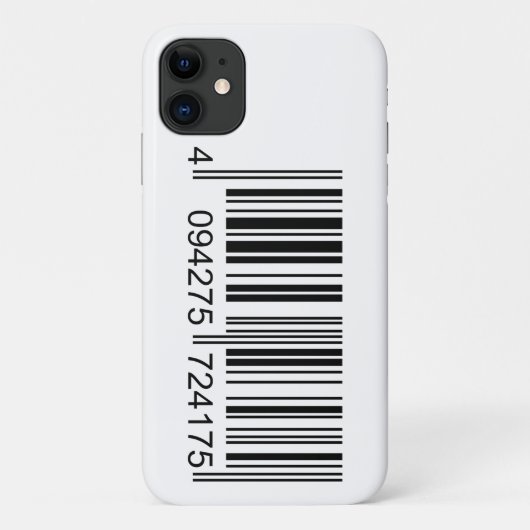 Zeer bondige streepjescode Case-Mate iPhone case (Achterkant)