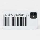 Zeer bondige streepjescode Case-Mate iPhone case (Achterkant (horizontaal))