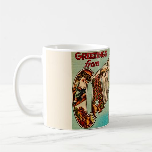 Zeer  Catskill Briefkaart Mok (Links)