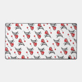 Zeer Cherry Desk Mat (Voorkant)