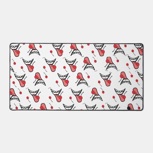 Zeer Cherry Desk Mat (Voorkant)