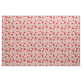 Zeer Cherry Fabric - op roze Stof (Fat Quarter)