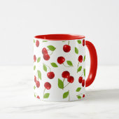 Zeer Cherry Mok - op wit (Voorkant rechts)