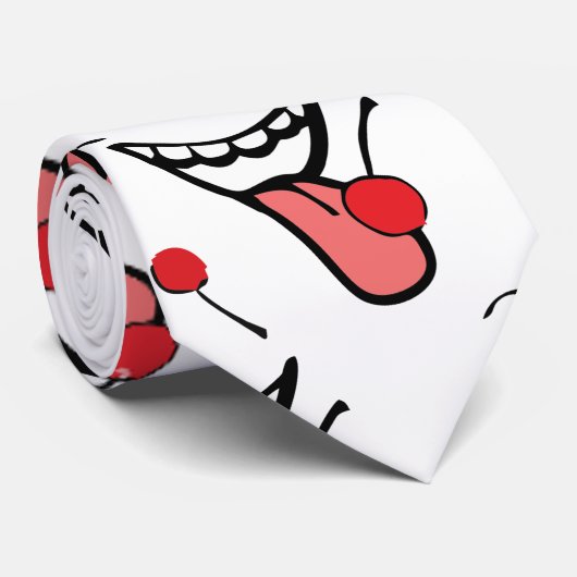 Zeer Cherry Stropdas (Opgerold)