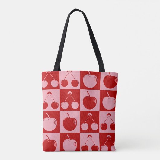 Zeer Cherry Tote Bag (Achterkant)