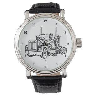 Zeer Cool BIG RIG Truck Wrist Watch Horloge