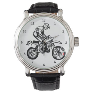 Zeer Cool Dirt Bike polshorloge Horloge