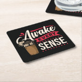 Zeer Cool en Schattig Coffee of Java Kartonnen Onderzetters (Schuin)