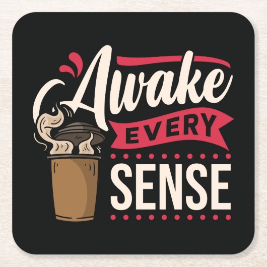 Zeer Cool en Schattig Coffee of Java Kartonnen Onderzetters (Voorkant)