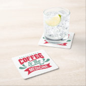 Zeer Cool en Schattig Coffee of Java Kartonnen Onderzetters (Insitu)