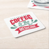 Zeer Cool en Schattig Coffee of Java Kartonnen Onderzetters (Schuin)