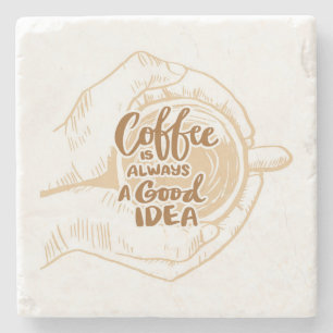 Zeer Cool en Schattig Coffee of Java Stenen Onderzetter