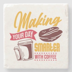 Zeer Cool en Schattig Coffee of Java Stenen Onderzetter