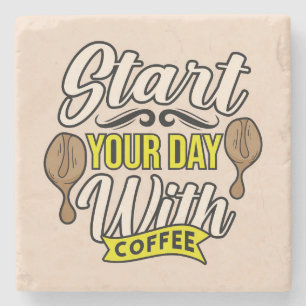 Zeer Cool en Schattig Coffee of Java Stenen Onderzetter